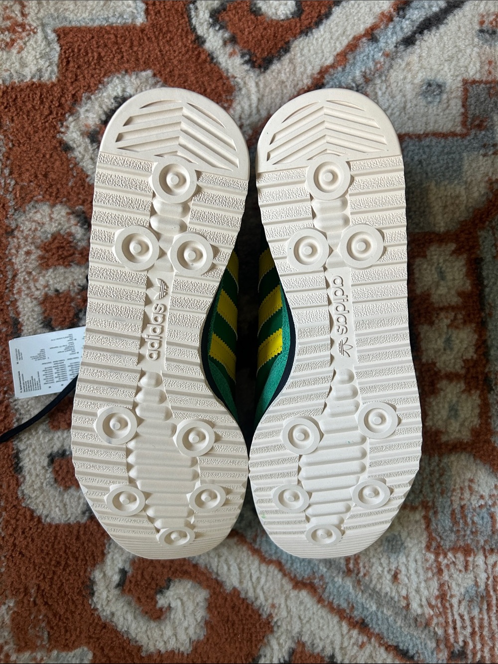 NWT Adidas SL 72 Green/Black/Yellow. Men’s 7 Women’s 8.5 EU 40 - Picture 4 of 8